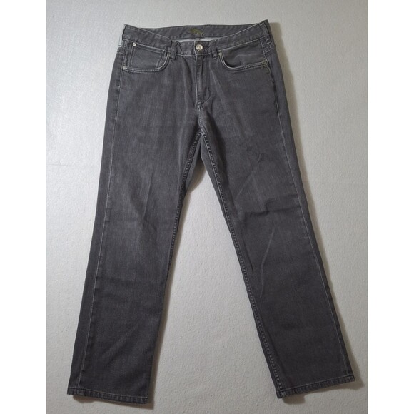 Tommy Bahama Jeans Men’s 33x32 Black Authentic Straight Leg Preppy Travel Pants - Picture 1 of 13